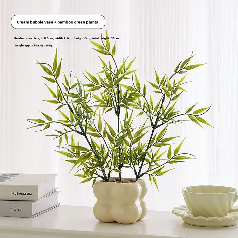 Small pot plant ornaments
