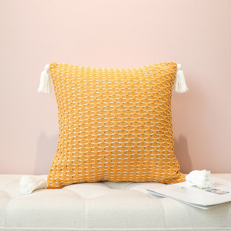 Minimalist Wabi-Sabi Style Decorative Throw Pillow