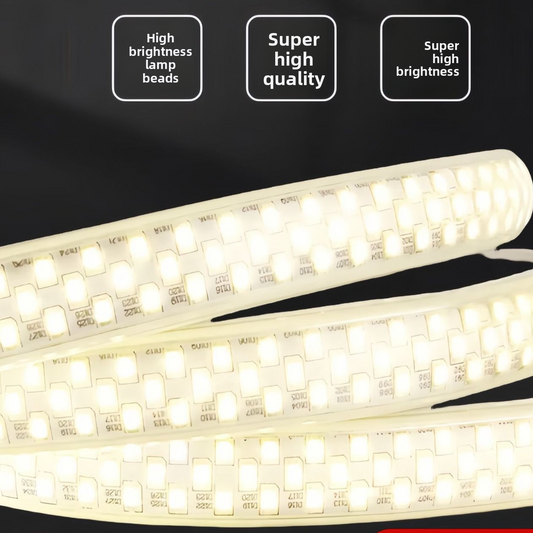 High Voltage Waterproof LED Lighting Strip MOQ:5meters