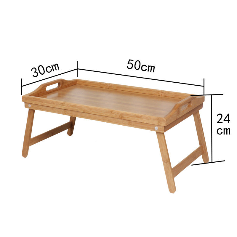 Fruit Tray Table with Bamboo Tray