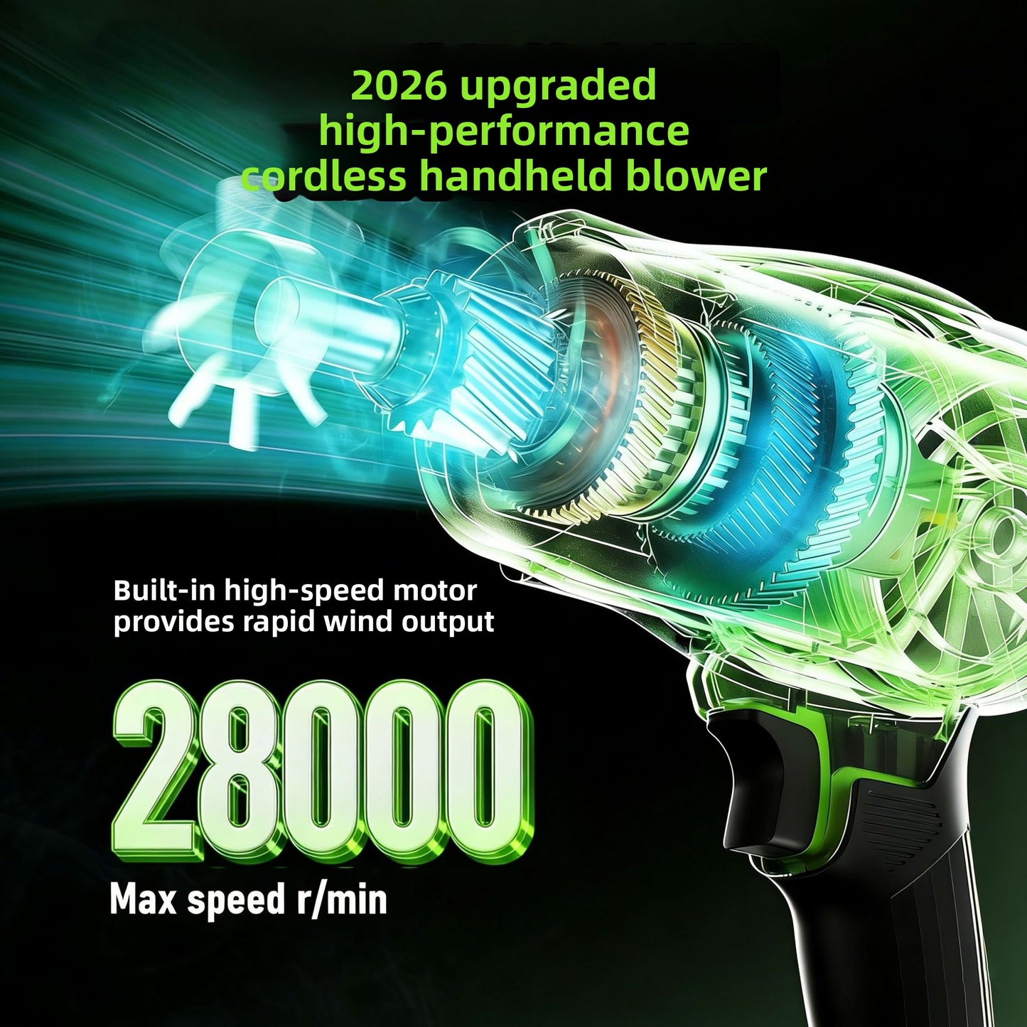 Cordless Brushless Lithium Battery Blower