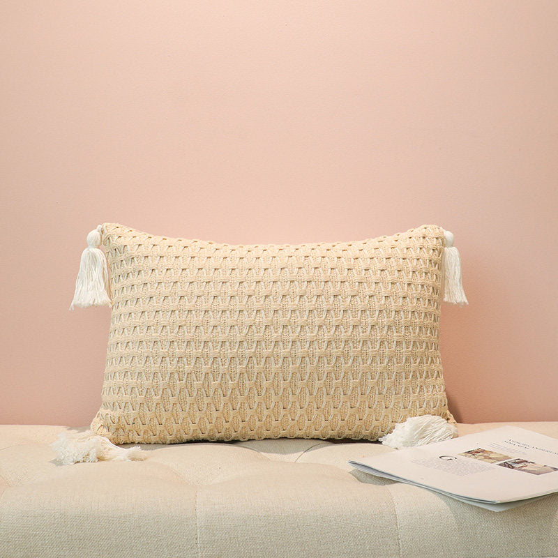 Minimalist Wabi-Sabi Style Decorative Throw Pillow