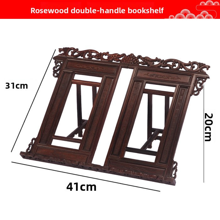 Solid Wood Adjustable Book Holder
