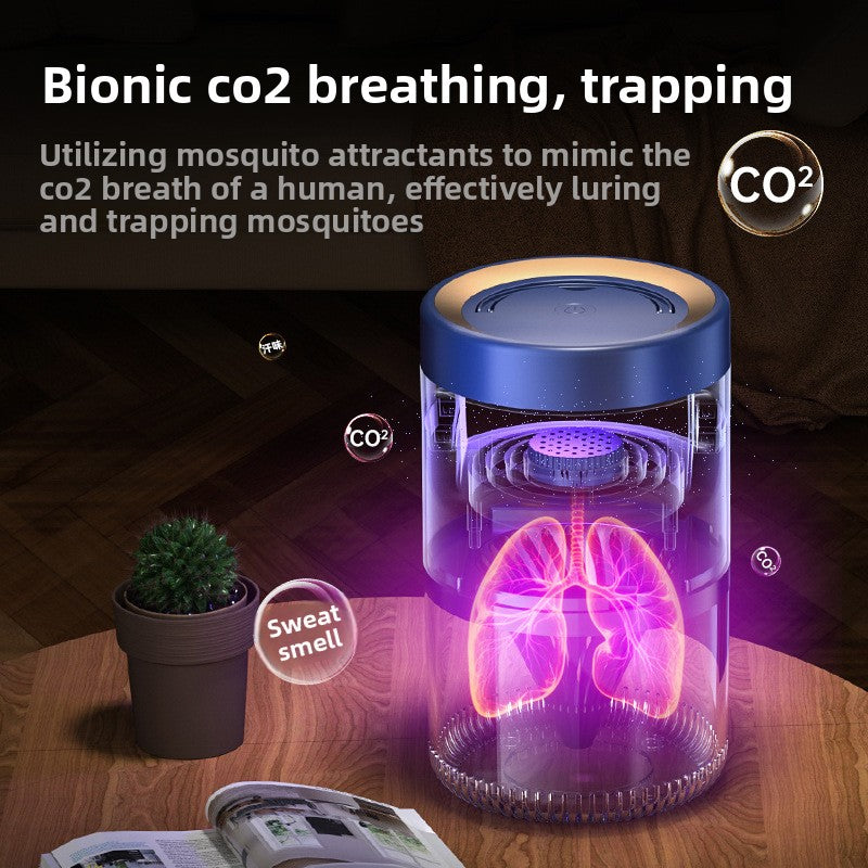 Inhalation-type mosquito killer lamp