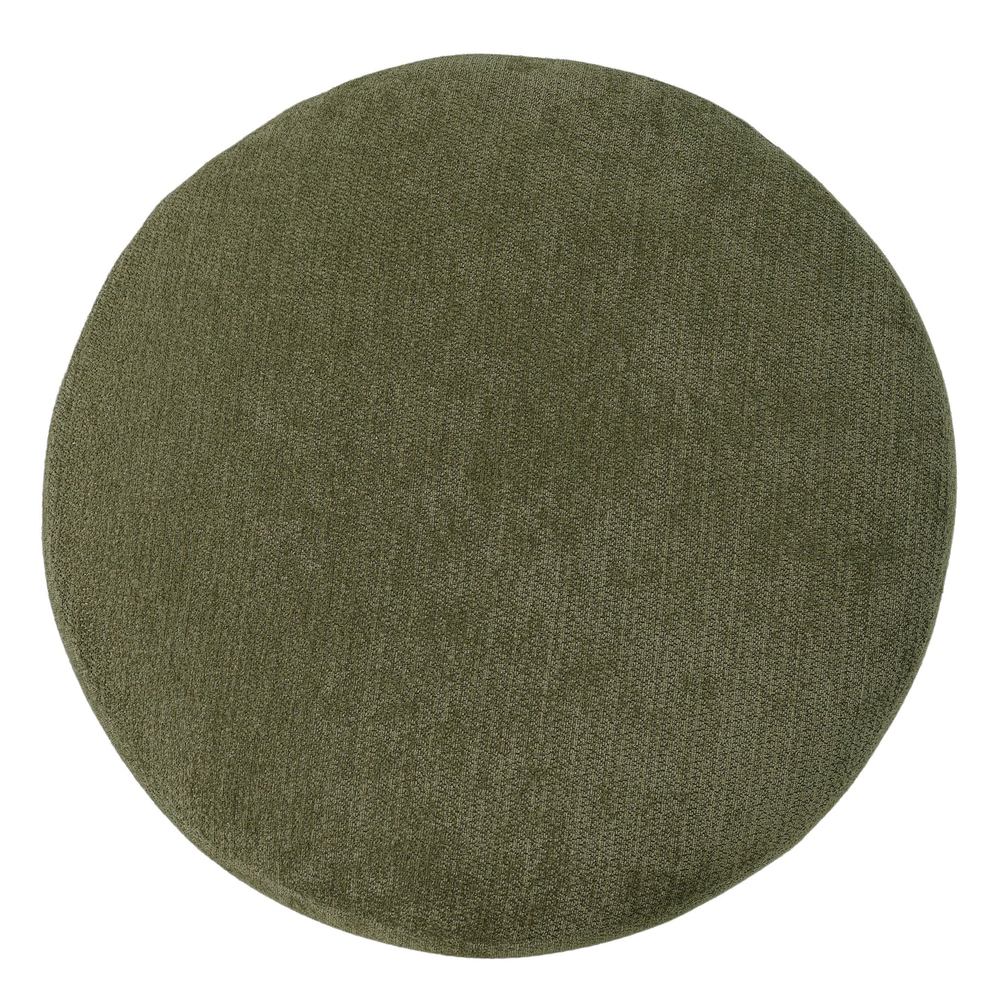 Green Pet Friendly Ottoman with Removable Pet Cushion and Hidden Pet Nook