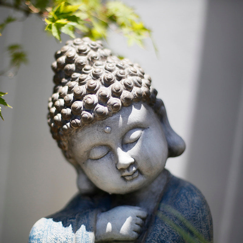 Zen Buddha Statue Flower Pot