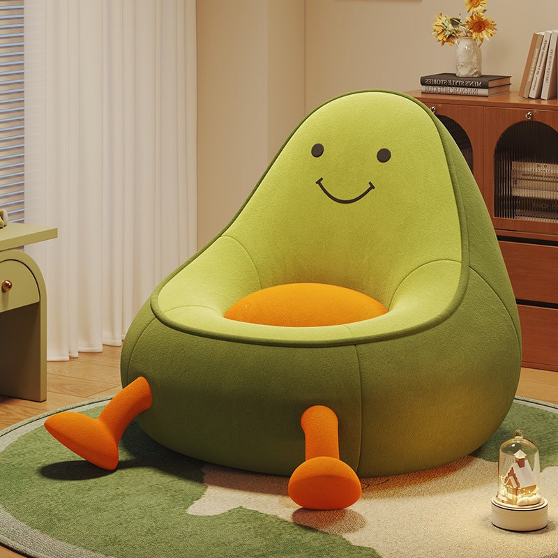 Childrens Flannel Lazy Sofa Chair
