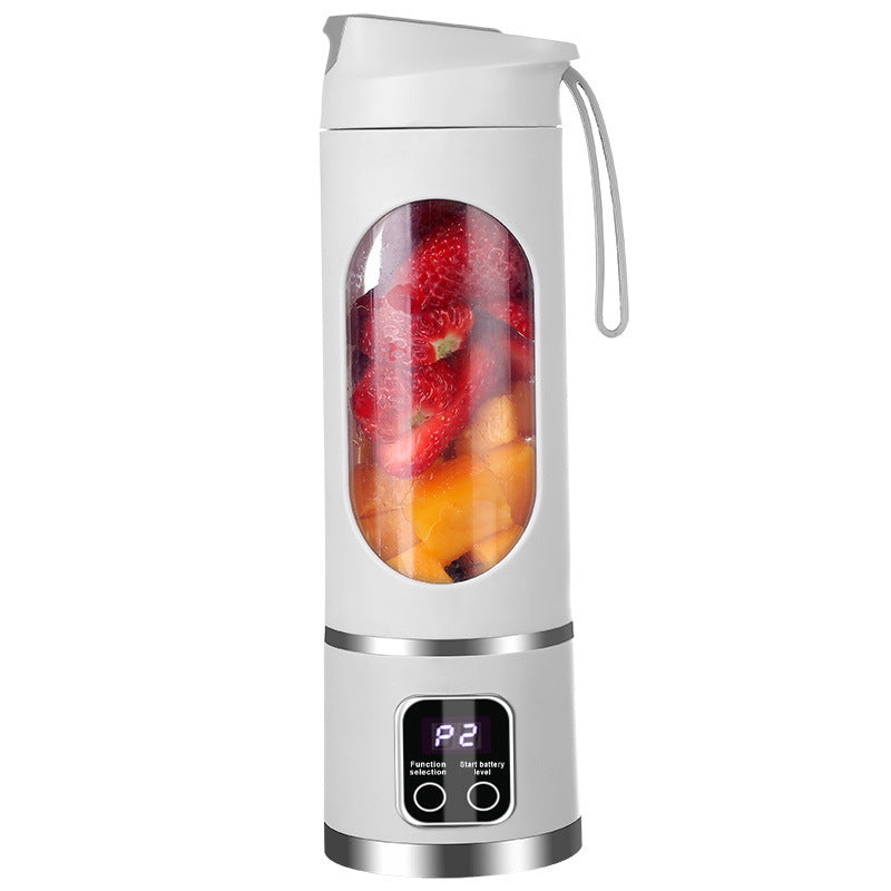 Portable charging juice cup