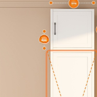 Steel Wardrobe for Bedroom Storage