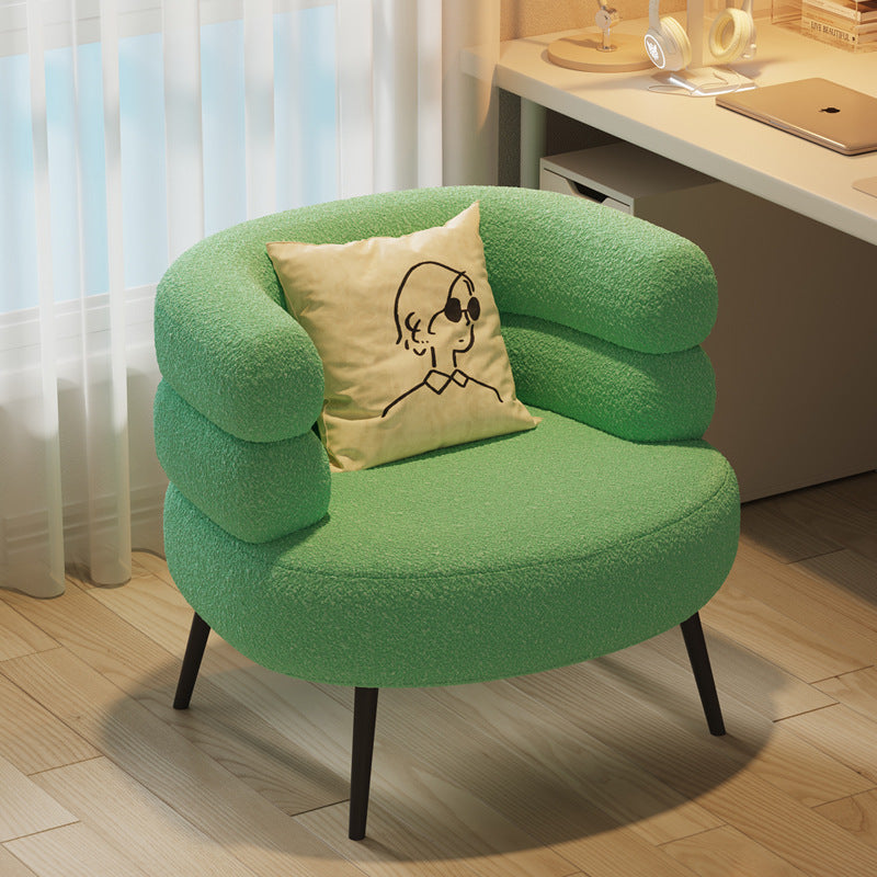 Nordic Velvet Single Sofa Chair