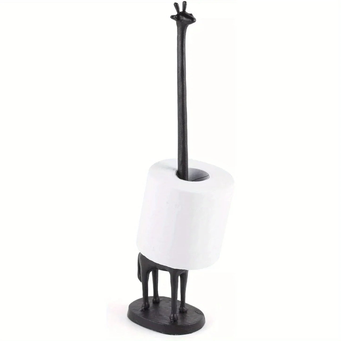 Bathroom Cast Iron Animal Toilet Paper Holders Free Standing Novelty Roll Holders