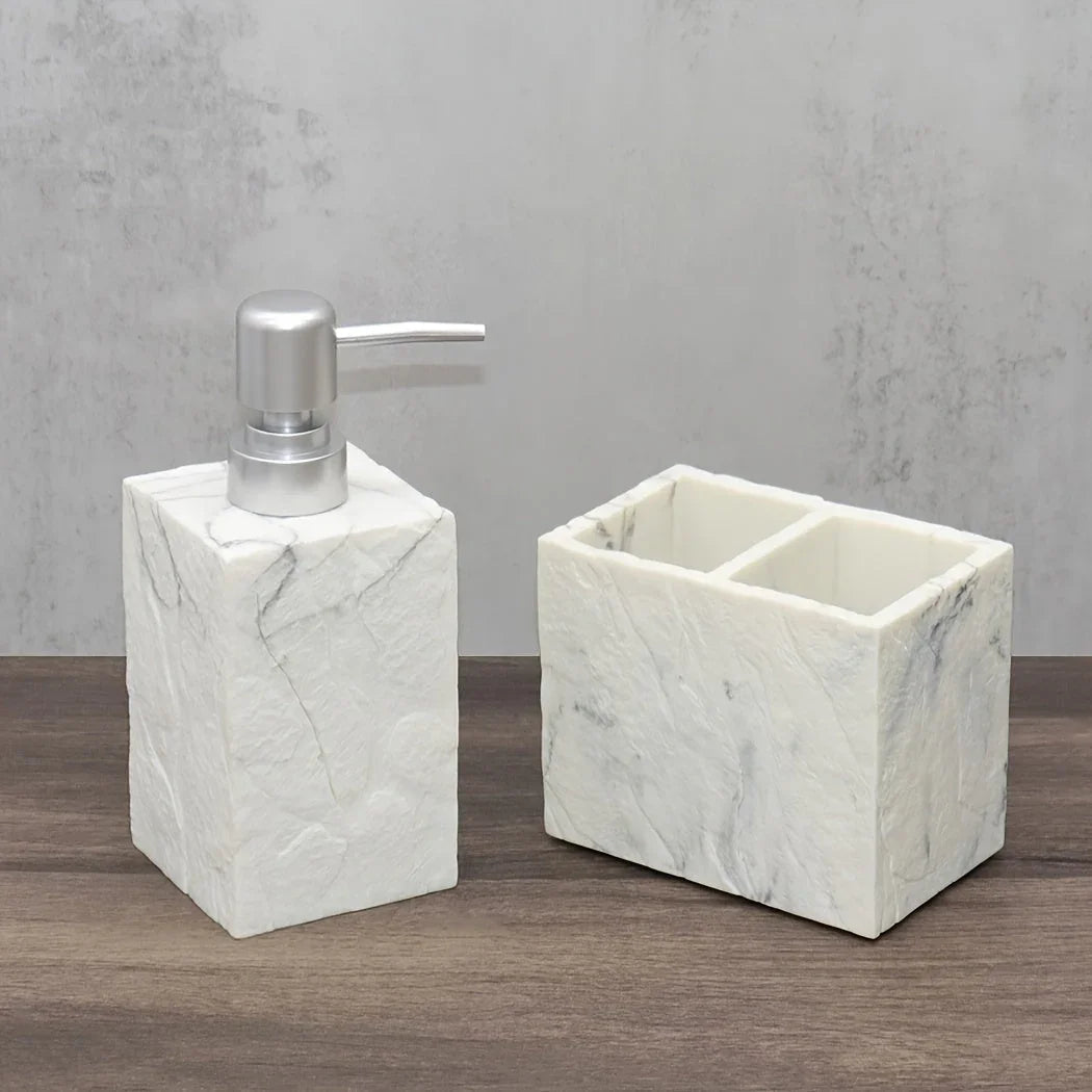 Bathroom Essentials - Creamy Beige Stone