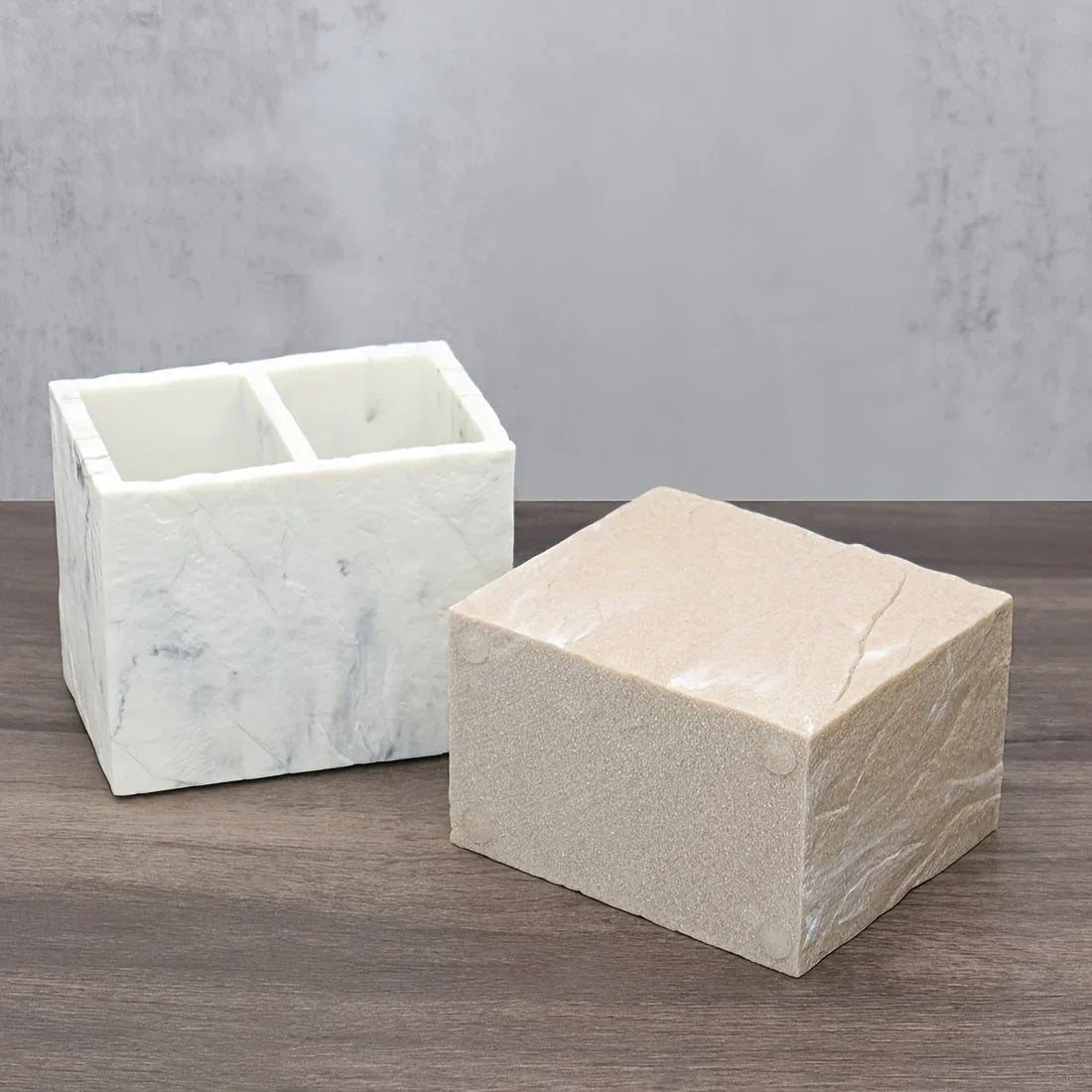 Bathroom Essentials - Creamy Beige Stone