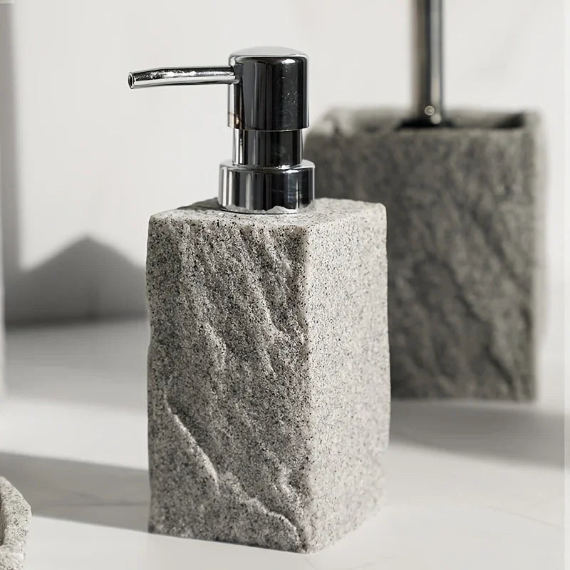 Bathroom Set - Classic Granite Effect
