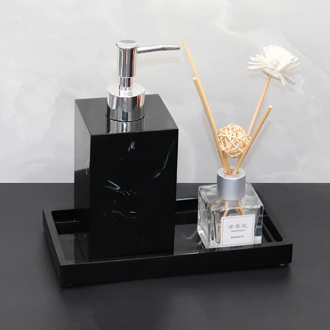 Bathroom Set - Elegant Sandstone