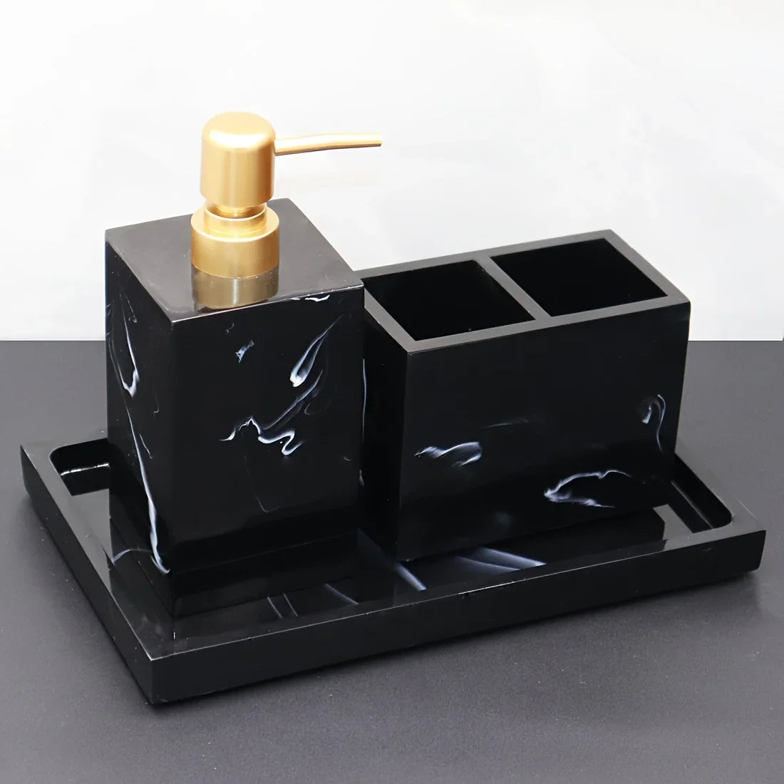 Bathroom Set - Minimalist Ceramic 4Piece