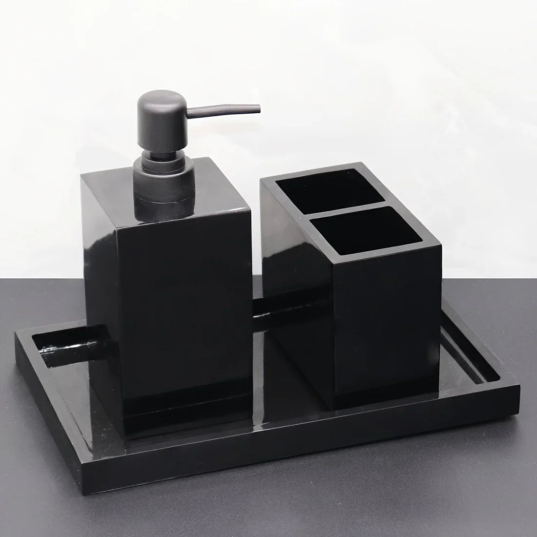 Bathroom Set - Minimalist Ceramic 4Piece