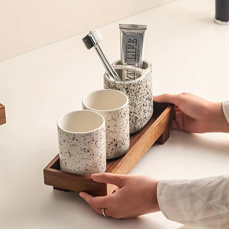 Bathroom Tray - Non-Deformable Wooden