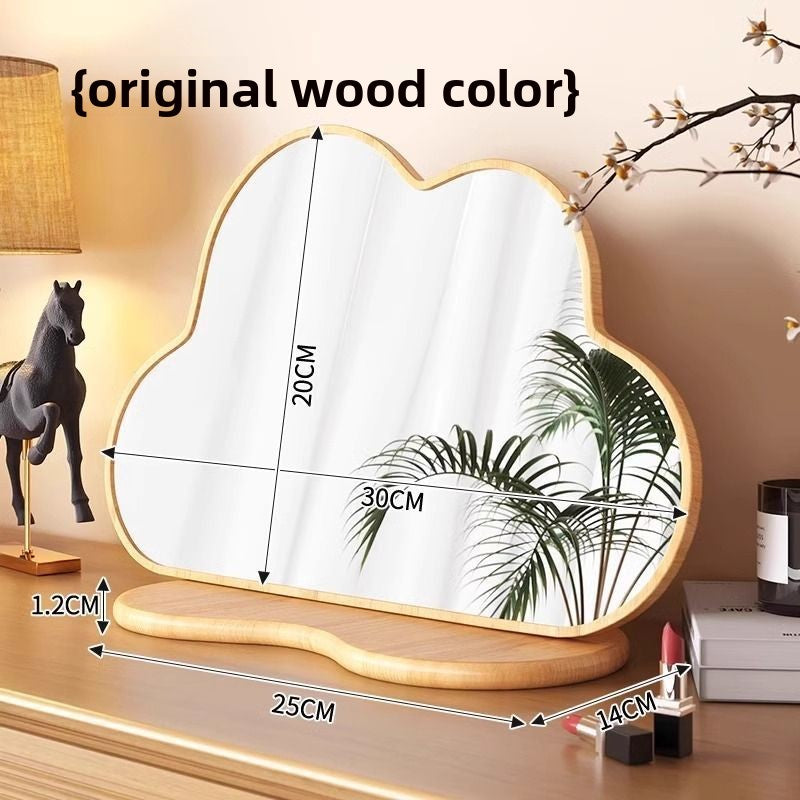 Cloud-shaped Makeup Mirror Dressing Table