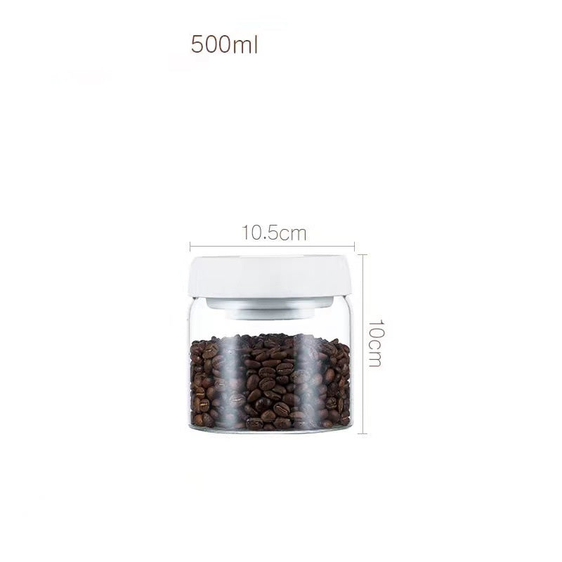 Vacuum Sealed Jug Coffee Beans Airtight Canister