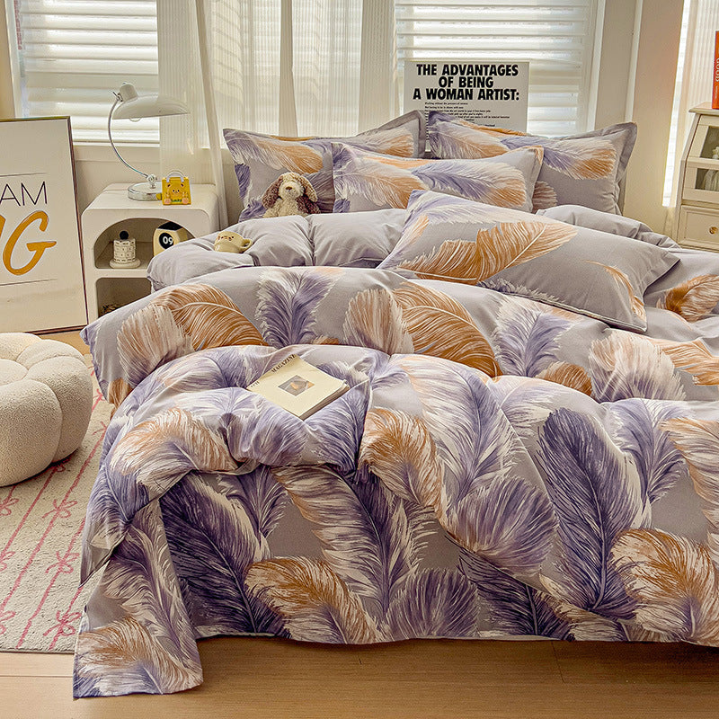Pure cotton bed set of four pieces