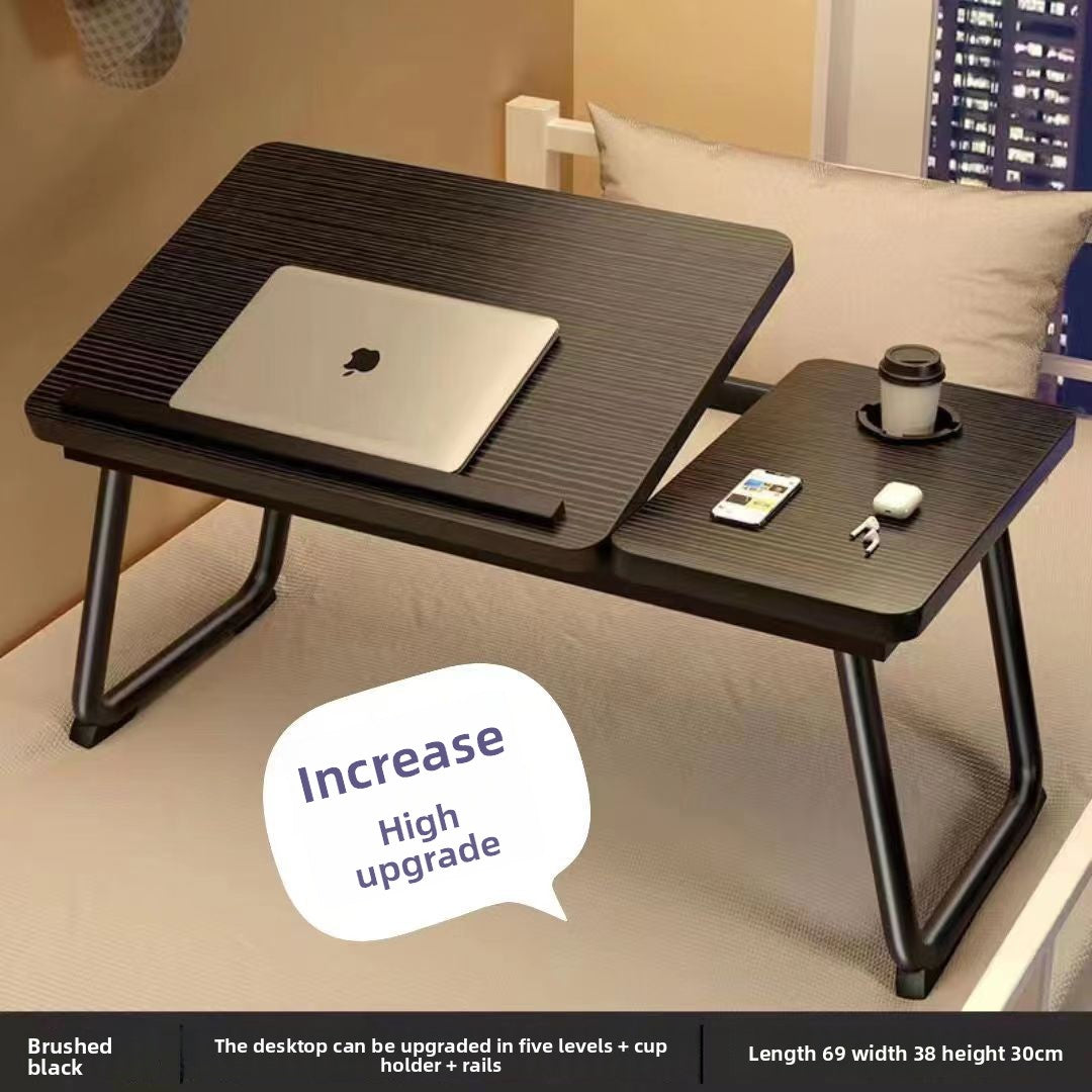 Adjustable Laptop Desk with Cup Holder