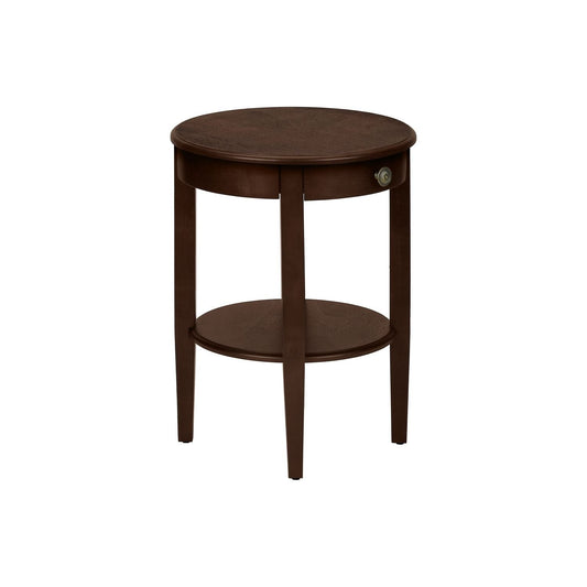 Accent Table, 2 Tier, Transitional - Espresso