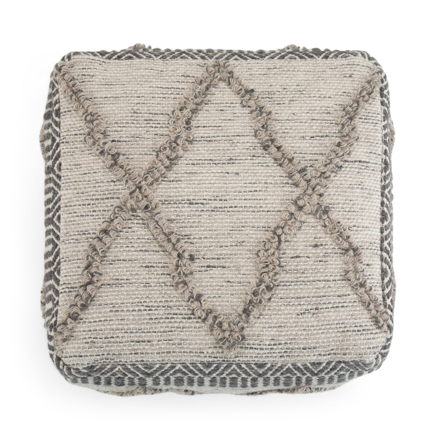 Sweeney 18 Inch Wide Square Pouf