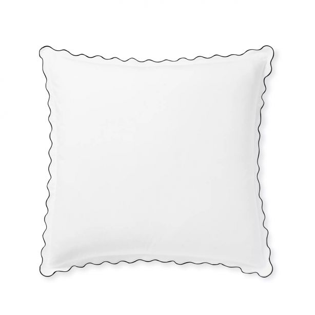 400TC Cotton Sateen Small Scallop Embroidery Duvet Cover Set