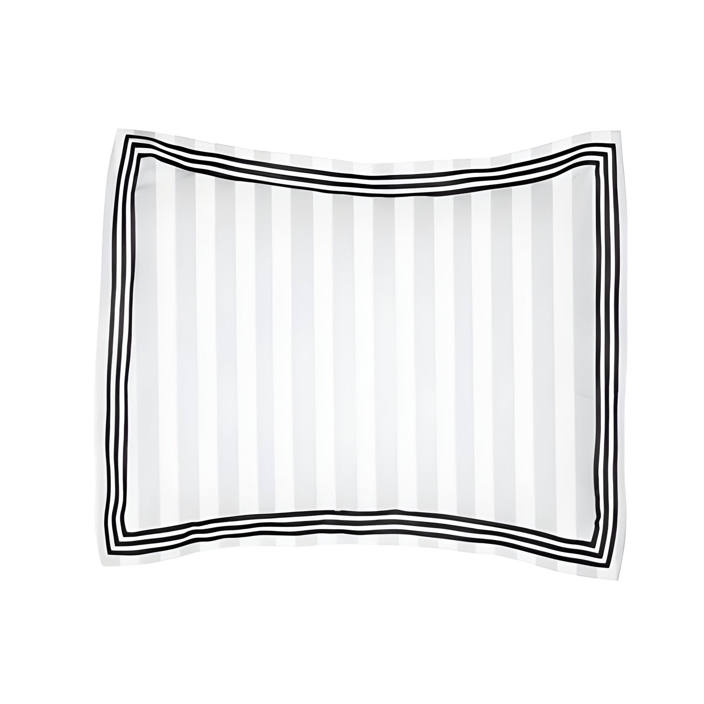 400TC Cotton Sateen Triple Edge Embroidery Stripe Duvet Cover Set