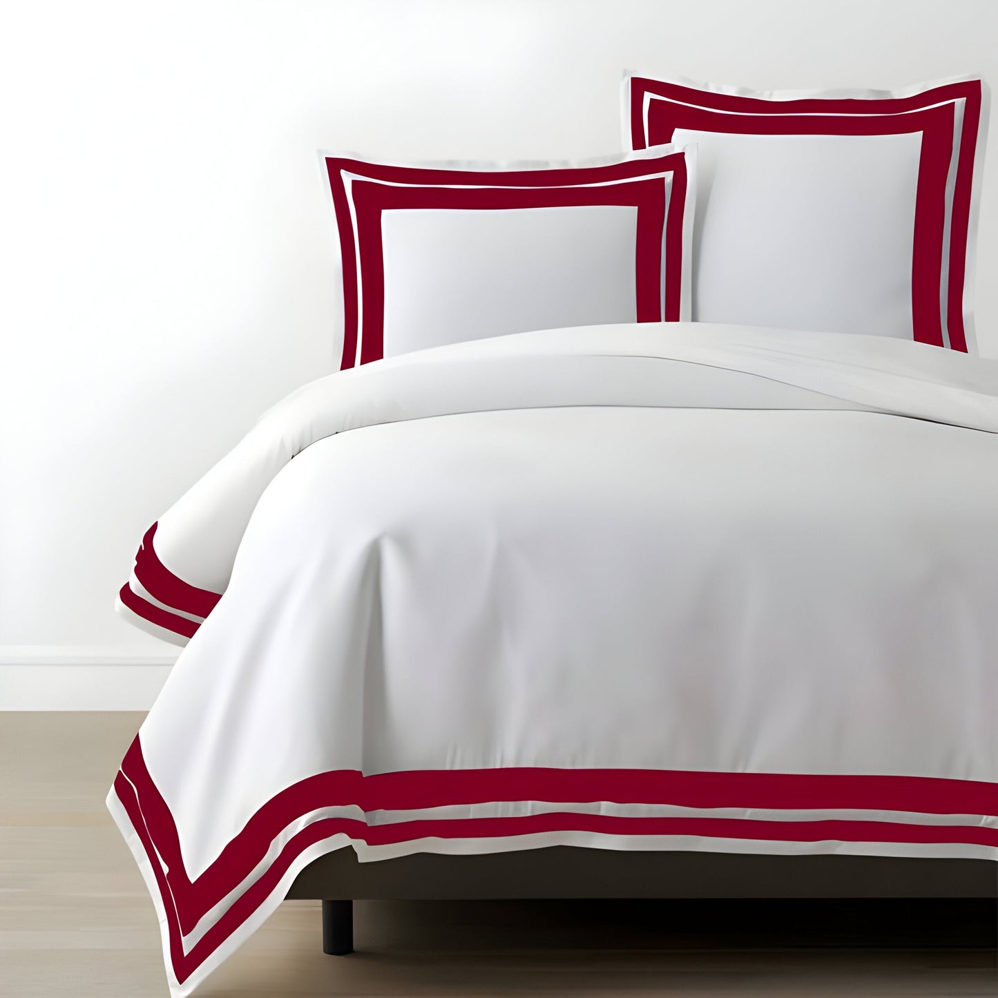 400TC Cotton Sateen Double Border Frame Duvet Cover Set