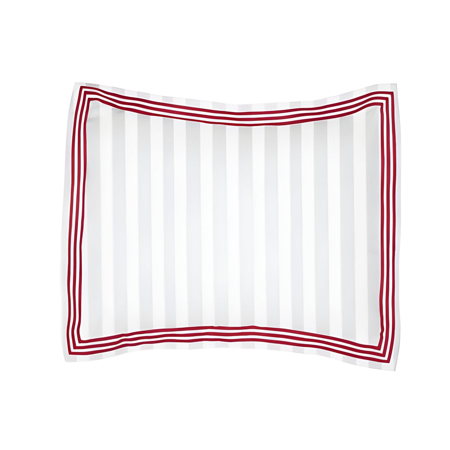400TC Cotton Sateen Triple Edge Embroidery Stripe Duvet Cover Set