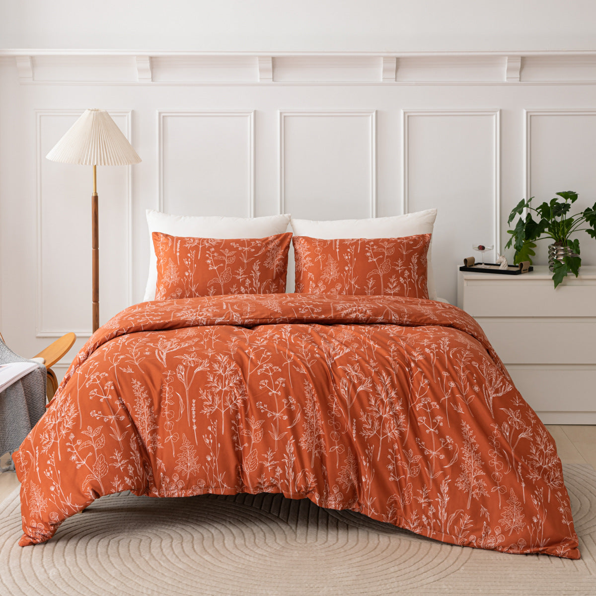 Rugged printed three-piece set