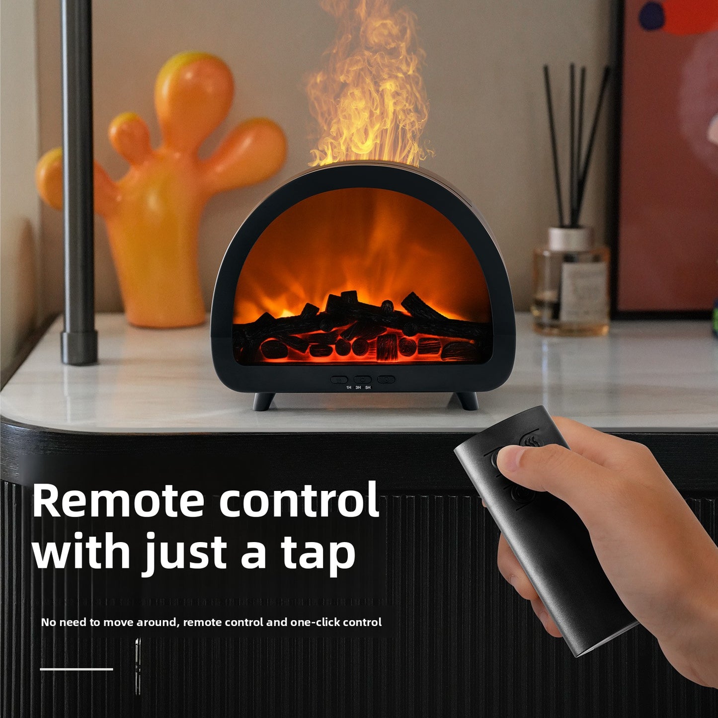 Simulation fireplace ultrasonic aroma diffuser