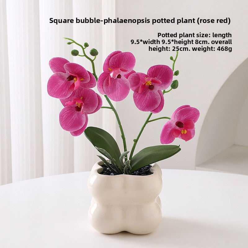 Small pot plant ornaments
