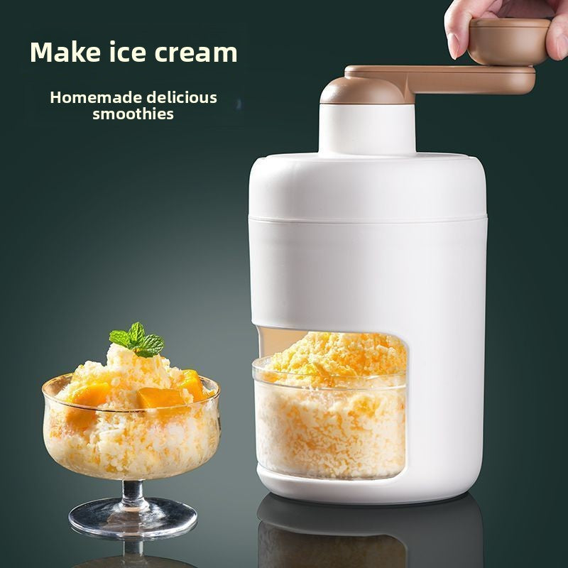 Manual ice cream maker