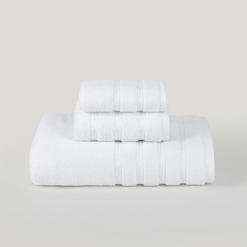 Pure Cotton Satin Edge Bath Towel