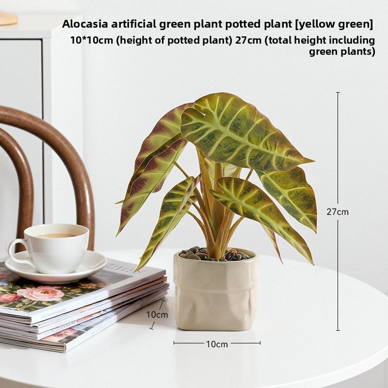 Small pot plant ornaments