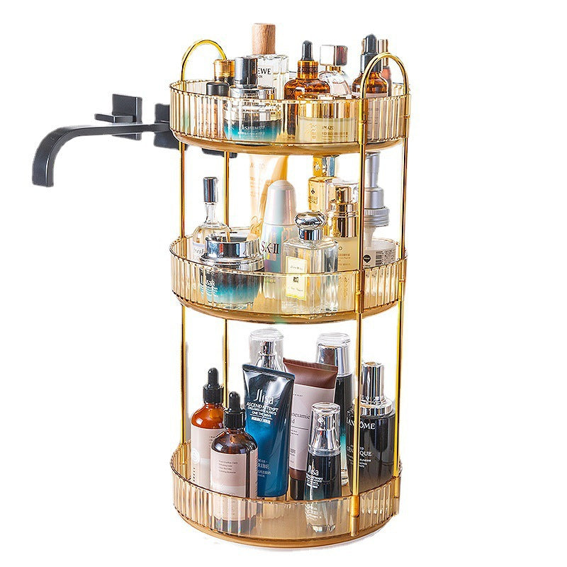 Multi-layer Rotating Desktop Organizer