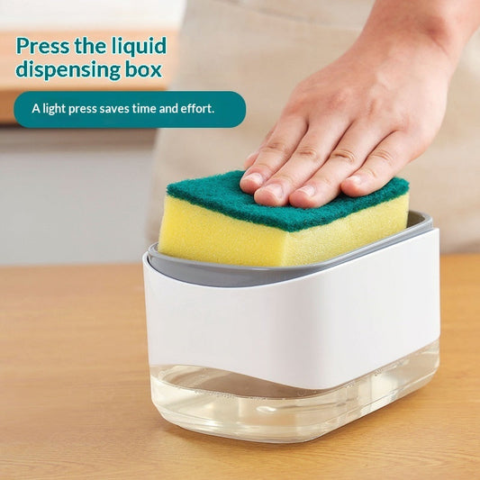 Kitchen Dish Soap Dispensed Via An Automatic Dispenser