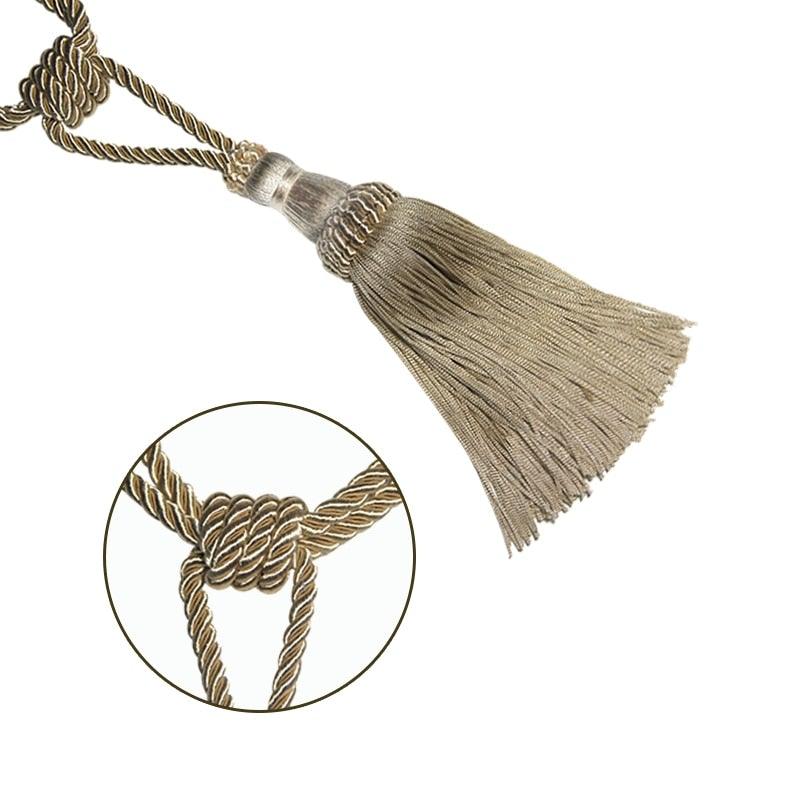 Curtain Tiebacks Tassel Curtain Clips Rope Curtain Tie Backs Holdbacks Decorative  Curtain Holder Accessories For Drape Curtain Holdbacks Braided Buckle Home Decorative Window Drapery Ball Tassels Tieback 50cm