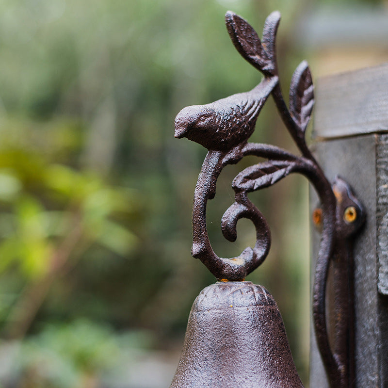 Vintage Cast Iron Garden Bell