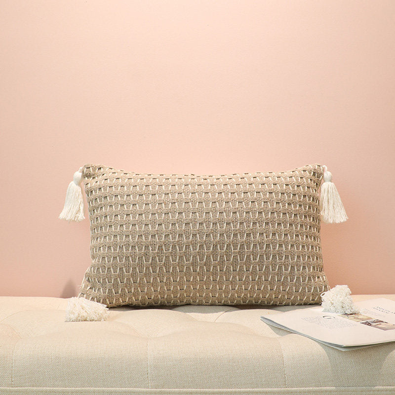 Minimalist Wabi-Sabi Style Decorative Throw Pillow