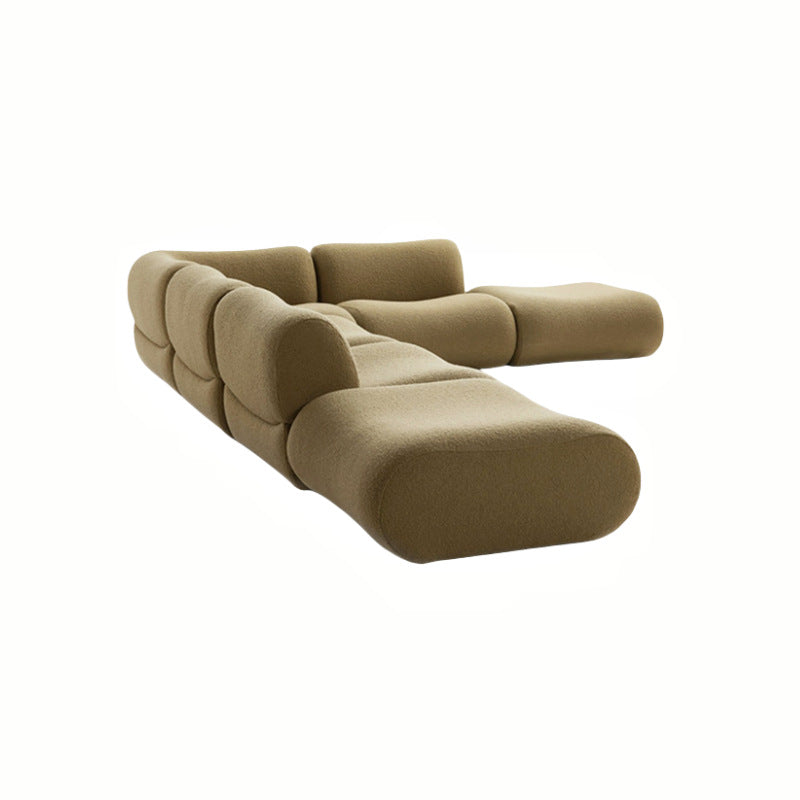 Modular Compressed Fabric Sofa