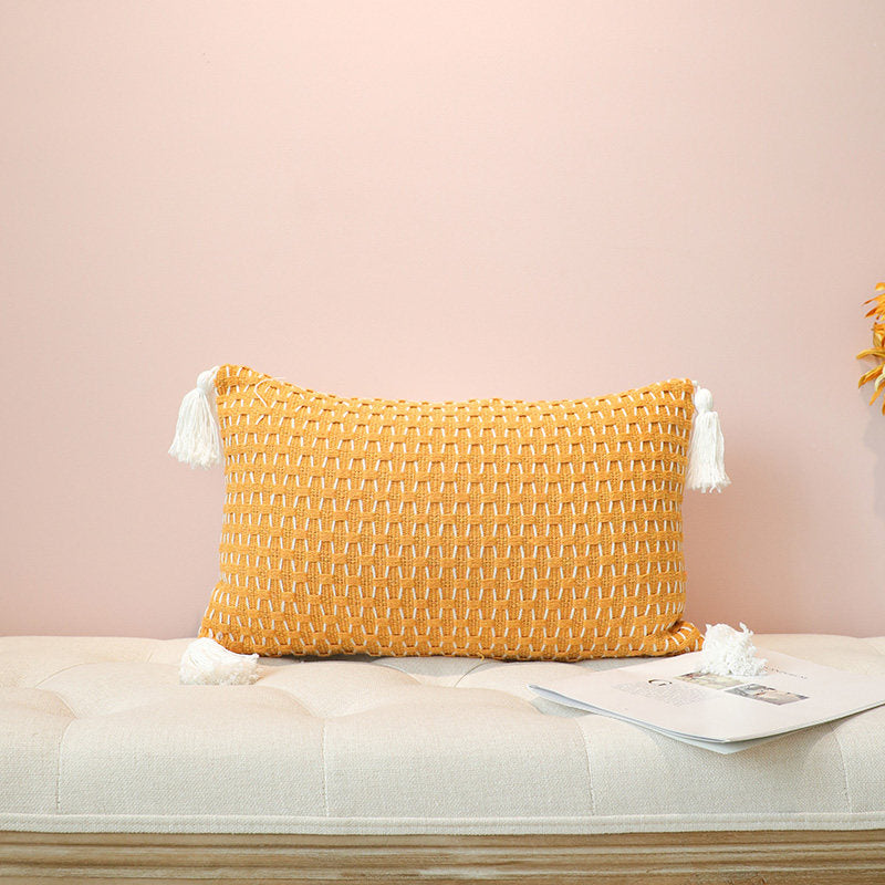 Minimalist Wabi-Sabi Style Decorative Throw Pillow