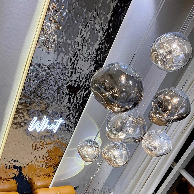 Nordic Creative Lava Chandelier LED Hanging Light