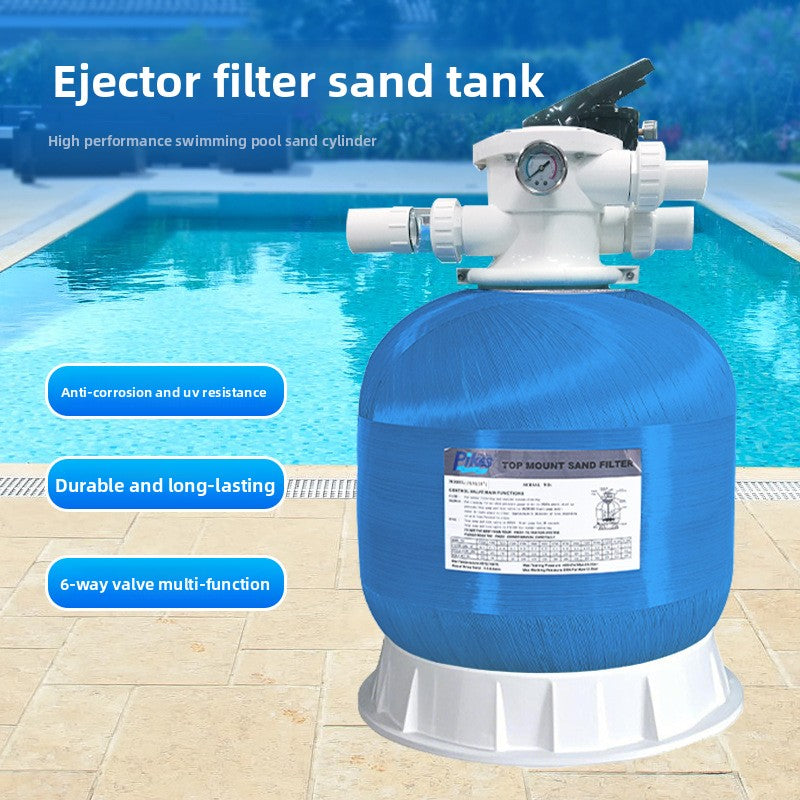 Swimming pool sand filter