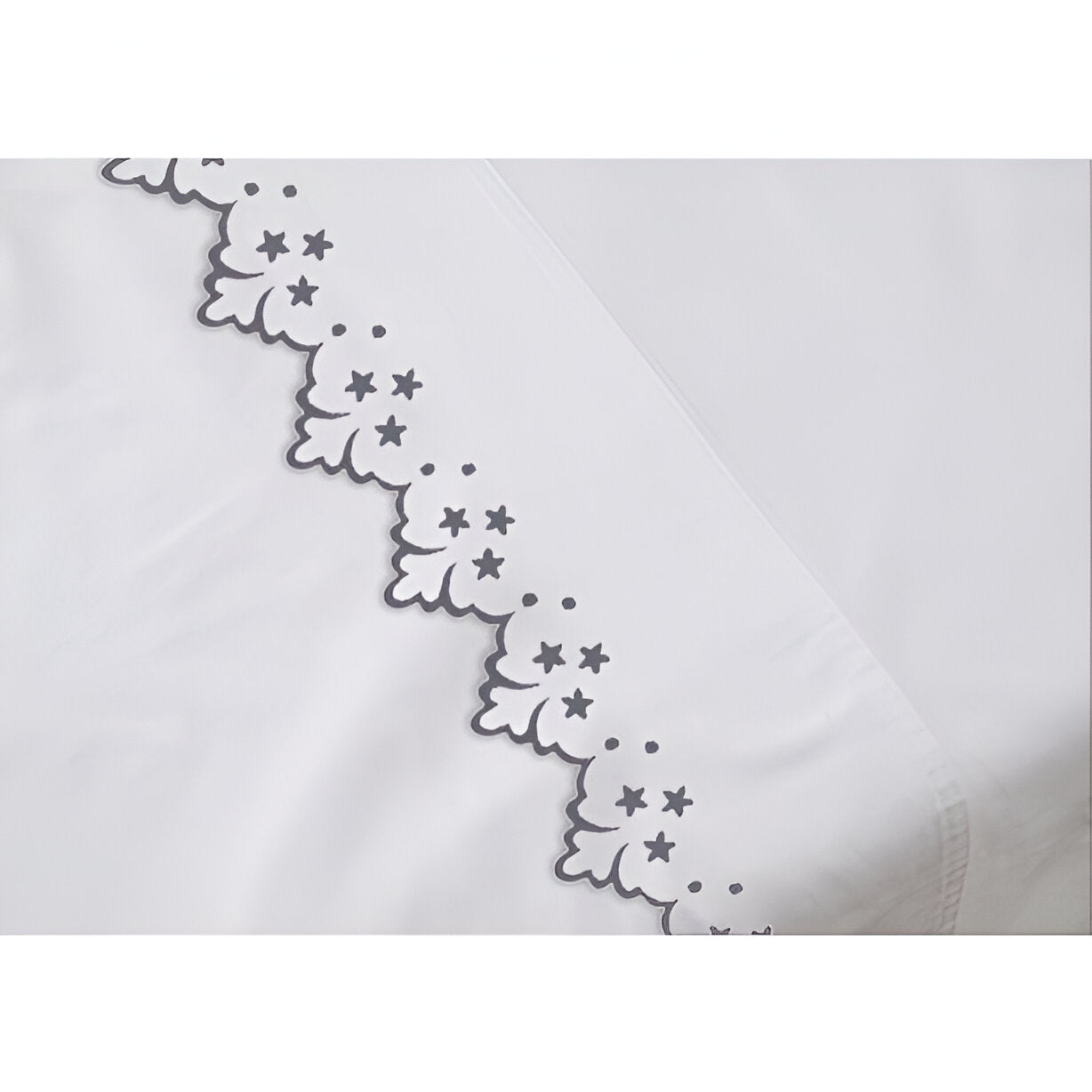 Elegant Flower Embroidered Duvet Cover Set