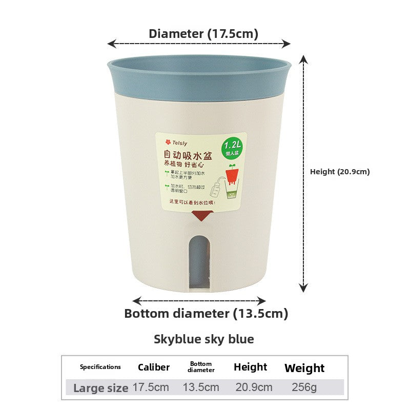 plastic flower pot