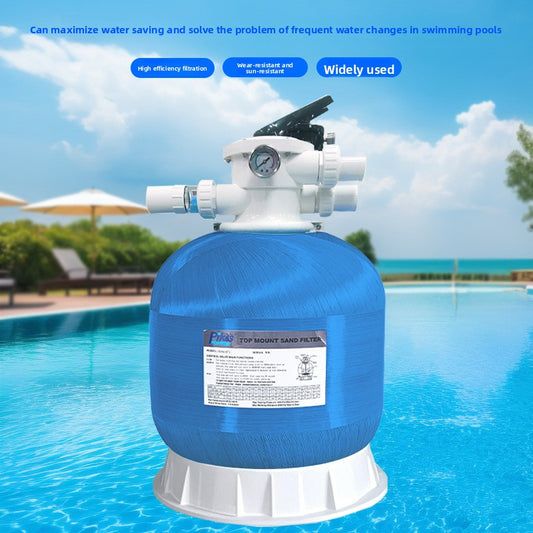 Swimming pool sand filter